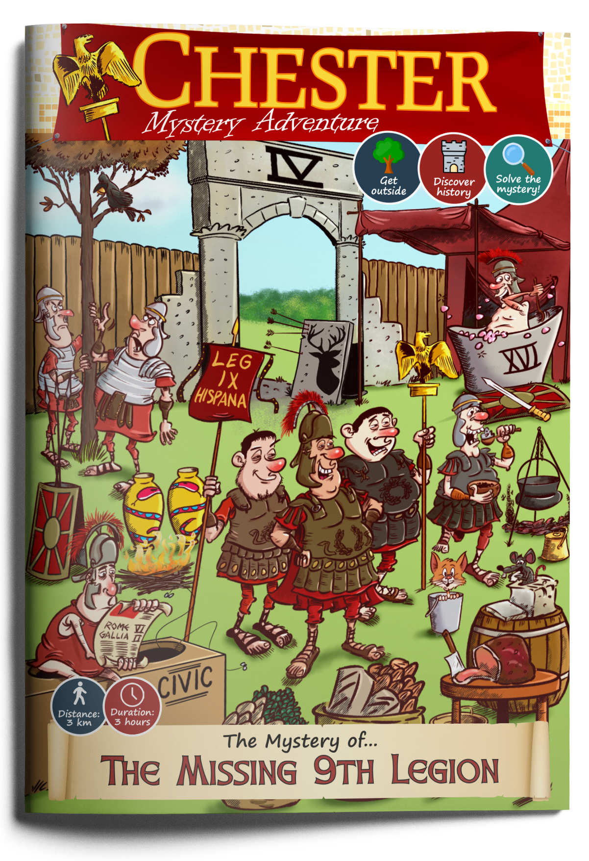 chester treasure hunt | treasure trail | city tour | group activity