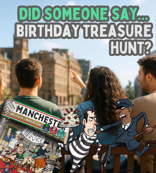 Ditch the Bar Crawl: Take Your Birthday on a Mystery Guides Treasure Hunt Instead