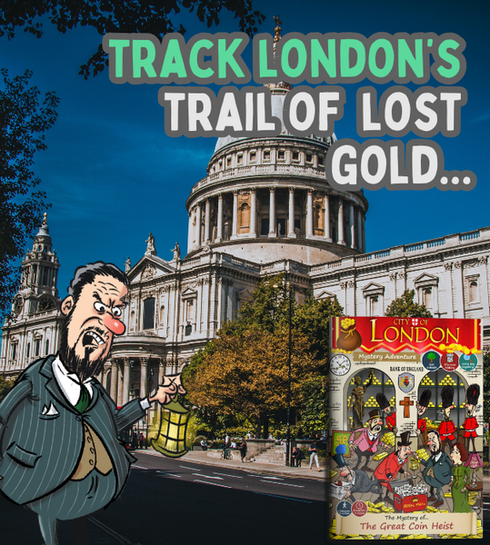 Mystery Guides City of London: Track down the lost Gold Coins
