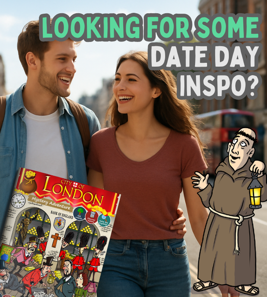 The Perfect Date Day: Explore, Laugh & Solve Clues Together with Mystery Guides