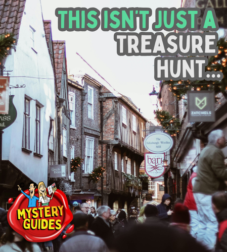This Isn't Just A Treasure Hunt, It's A Mystery Guides™  Treasure Hunt