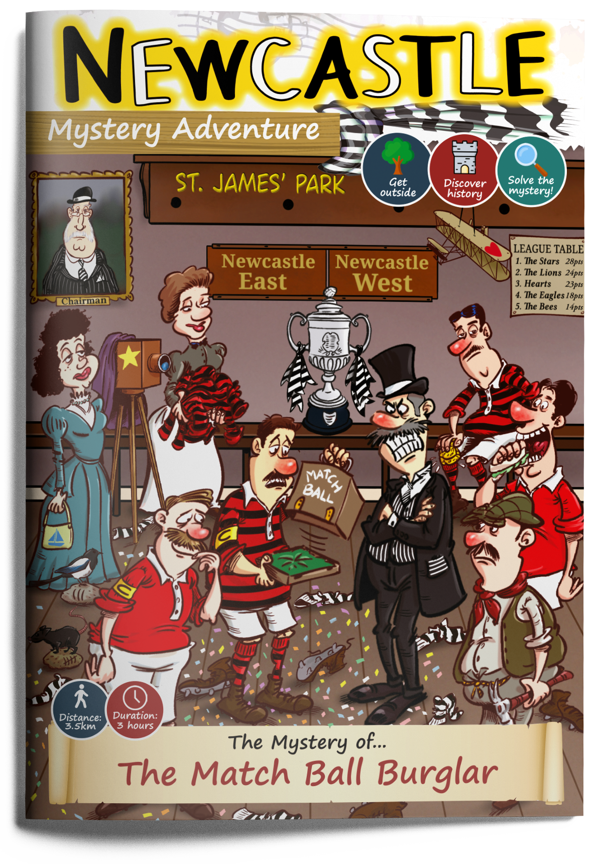 Newcastle Treasure Hunt | Mystery Guides City Tour of Newcastle Football Treasure Trail