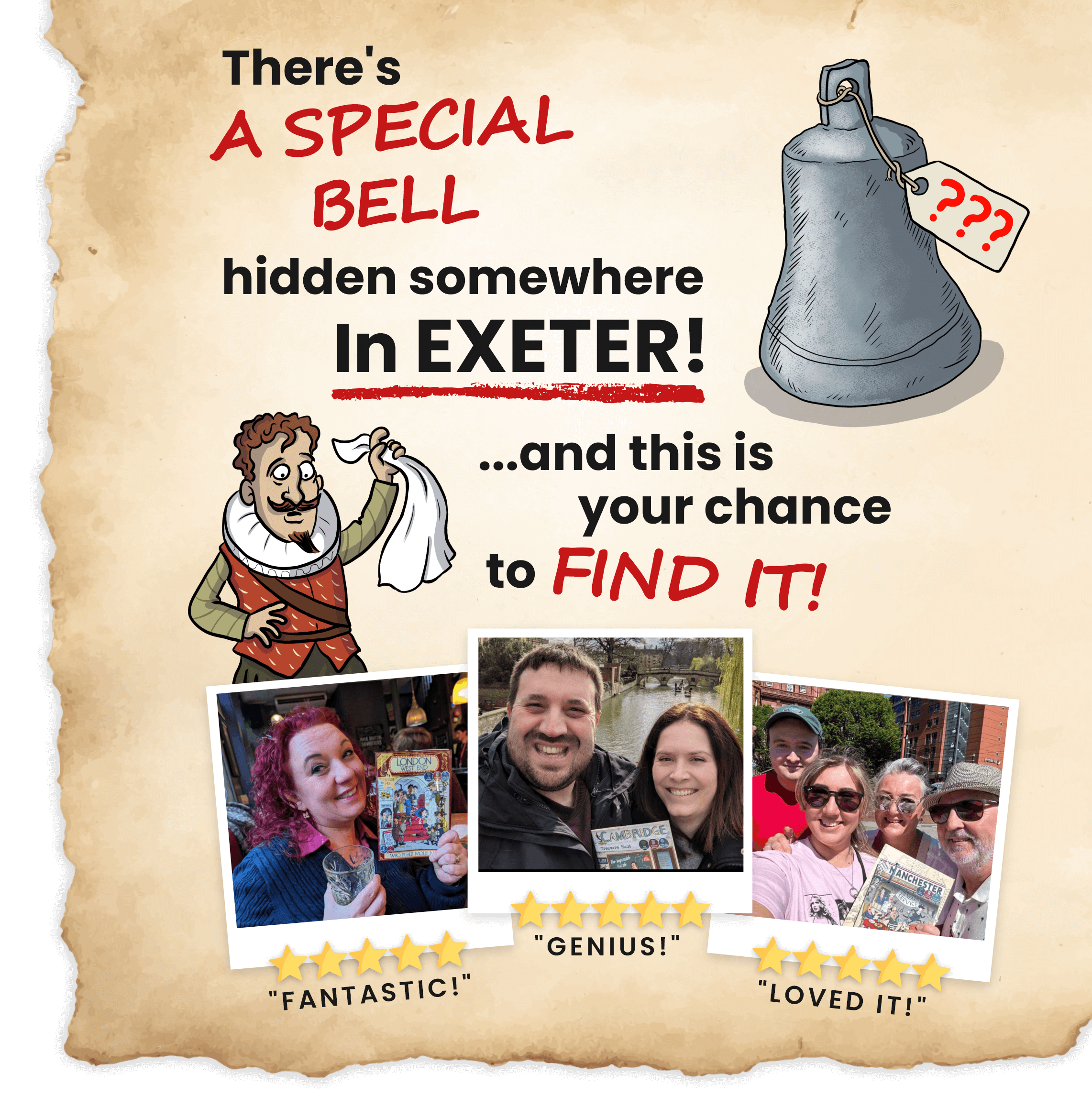 Drake's Exeter Exeter Treasure Hunt: Drake’s Last Orders Mystery Trail – Mystery Guides