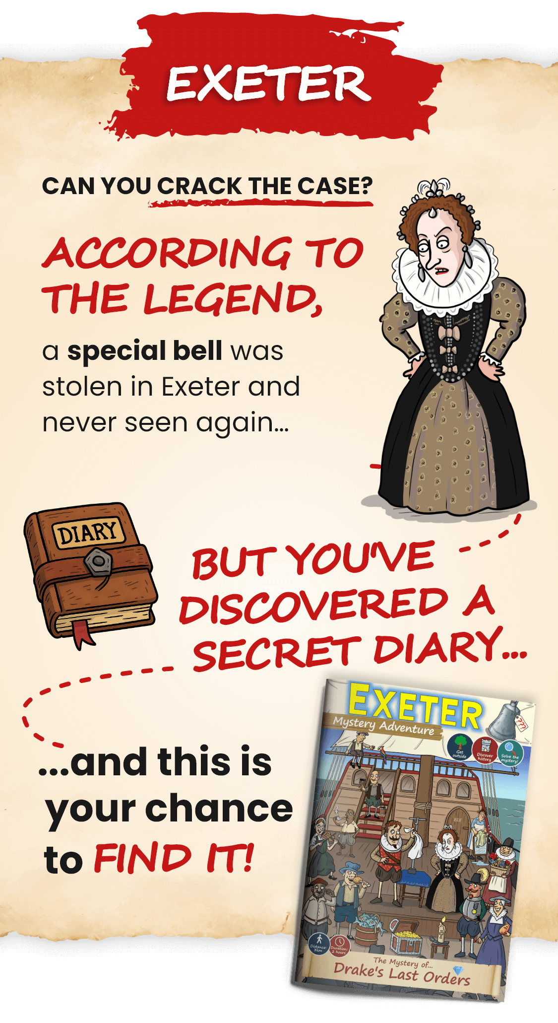 Drake's Exeter Exeter Treasure Hunt: Drake’s Last Orders Mystery Trail – Mystery Guides
