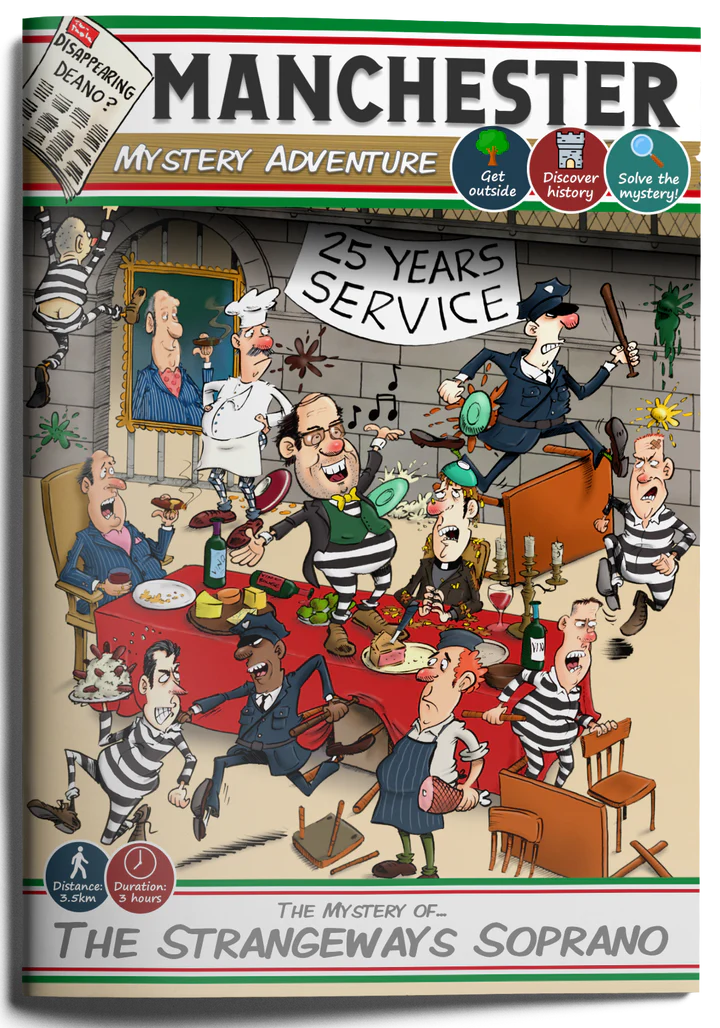 Manchester treasure hunt  | treasure trail | city tour | group activity